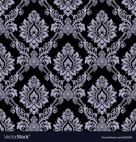 Seamless Damask Pattern Royalty Free Vector Image