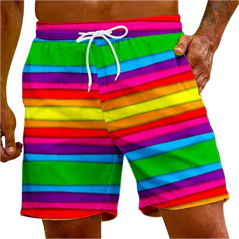 Safuny Mens Swim Trunks Shorts Swimwear Bathing Pants Drawstring