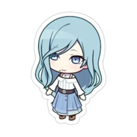 Shizuku Hinomori Chibi Sticker For Sale By Oyasuminana Chibi Chibi