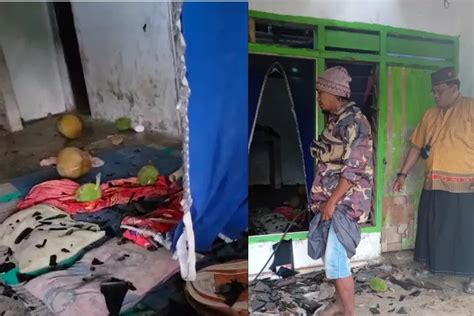 Teror Pengrusakan Rumah Diduga Lebih Dari Satu Orang Pemilik Akui Tak