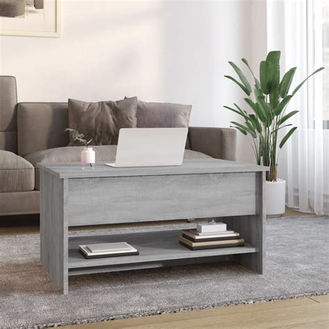 Couchtisch Grau Sonoma X X Cm Holzwerkstoff Weddig