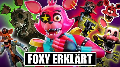 FNAF Animatronics Erklärt FOXY Alle Fakten YouTube