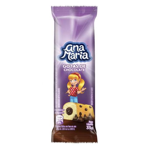 Bolo Ana Maria G Gotas Choco Tateno Supermercado