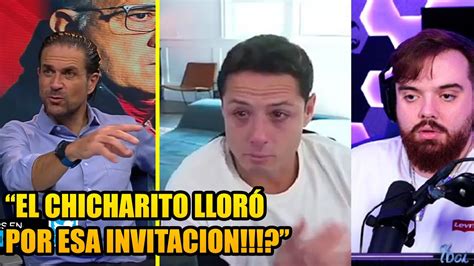 Fox Sports Se Burlan De Chicharito Llorando Por Invitacion De Ibai