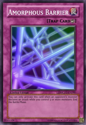 Amorphous Barrier Cardcustom Yu Gi Oh Custom Think Tank Wiki Fandom