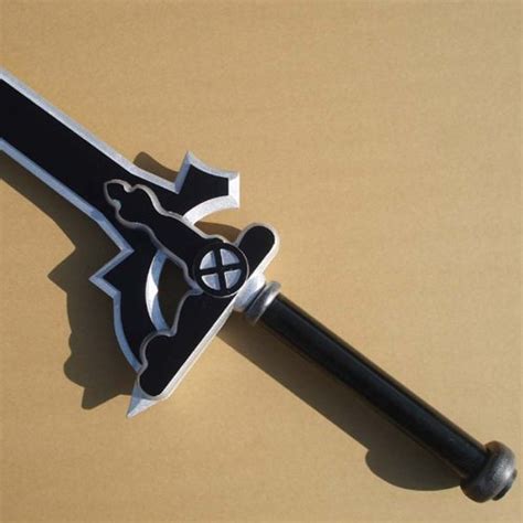 Sword Art Online Kirito Black Sword Elucidator Cosplay Props Buy