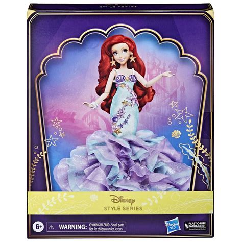 Poupée Disney Princesses Style Series Ariel Poupée Achat prix fnac