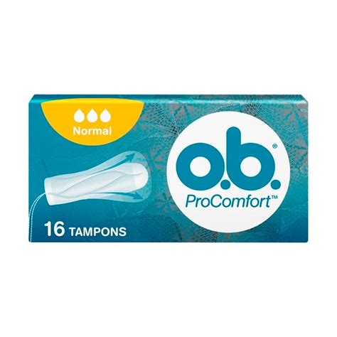 16 Unidades Tampones OB Pro Comfort Super Plus Suministros De Limpieza