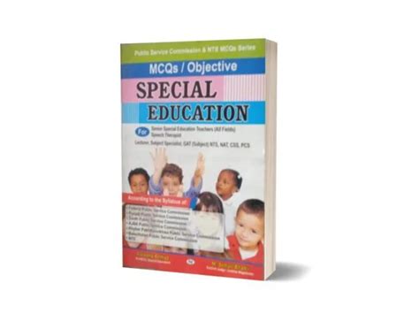 Mcqs Objective Special Education For Css Pms Nts By Muhammad Sohail