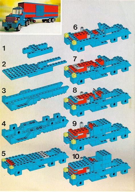 Old Lego Instructions Letsbuilditagain Lego Activities Lego