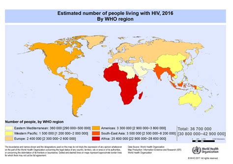 Mappa Dellhiv Nel Mondo Cesmet Clinica Del Viaggiatore