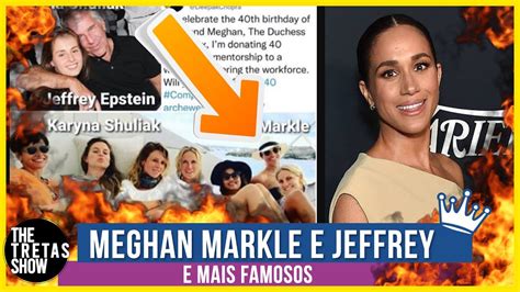 Meghan E Harry Associados Ao Nome Do Jeffrey Epstein O Maior P D Filo