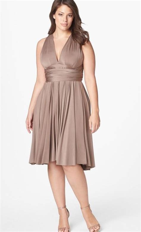 Plus Size Infinity Dress Pluslook Eu Collection