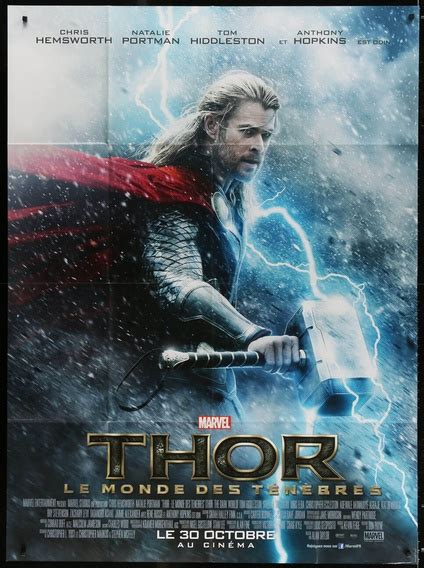 Thor The Dark World French Grande Movie Posters Limited Runs