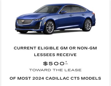 Cadillac Ct Incentive September Gm Authority