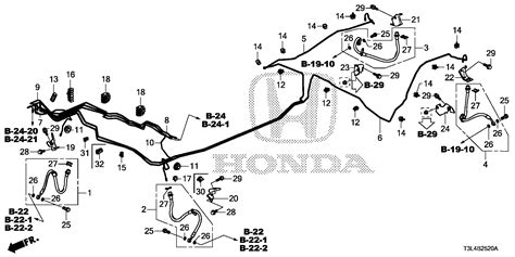 Honda Accord Coupe Pipe D Brake Lines Vsa Brakes T L A