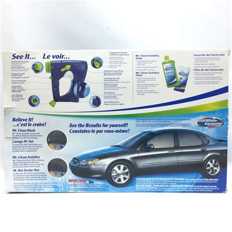 Mr Clean Auto Dry Car Wash Spray System W Soap And Starter Filter No