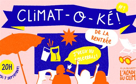 Karaoké Climat o ké de rentrée L Académie du Climat