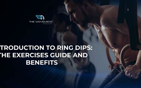 Ring dips - The Movement Athlete