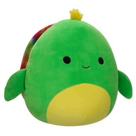 Peluche Squishmallows Lars La Tortue Cm Jazwares King Jouet