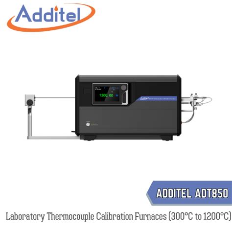 ADDITEL ADT850 Laboratory Thermocouple Calibration Furnaces 300C To