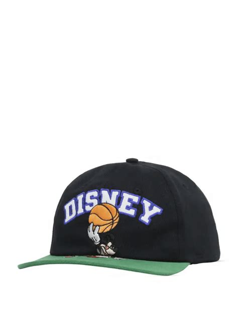 Disney x High Boné 6 Panel Basketball Black Green Original São Paulo