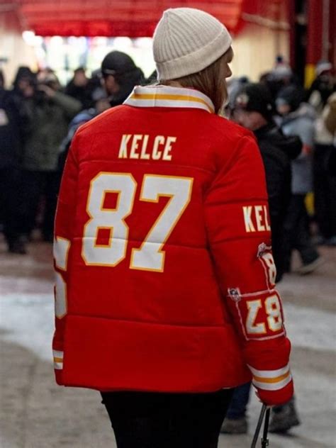 Taylor Swift Kelce 87 Puffer Jacket | Swift, 34 Kristin Juszczyk Puffer Coat