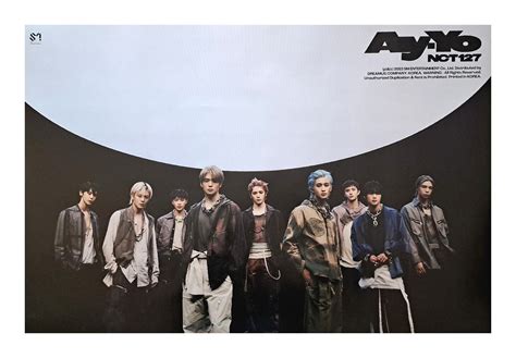 Nct 127 4th Album Repackage Ay Yo Official Poster Photo Concept Digi