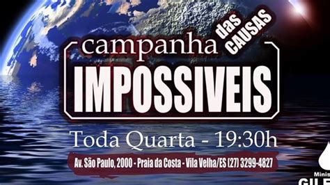 CH Campanha das Causas Impossíveis YouTube