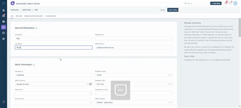 Updating a profile from Freshteam to TalentLMS : Freshteam support