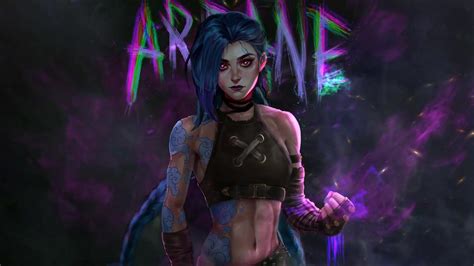 Arcane Jinx Live Wallpapers Animated Wallpapers Moewalls Page