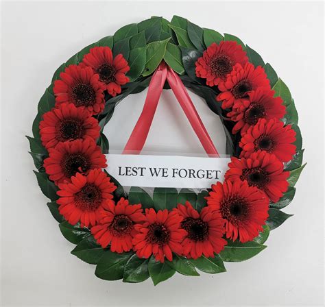 Anzac Wreath 35cm Jan Maree Flowers