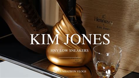 Hennessy X O X Kim Jones Collaboration Hny Low Sneaker Unboxing