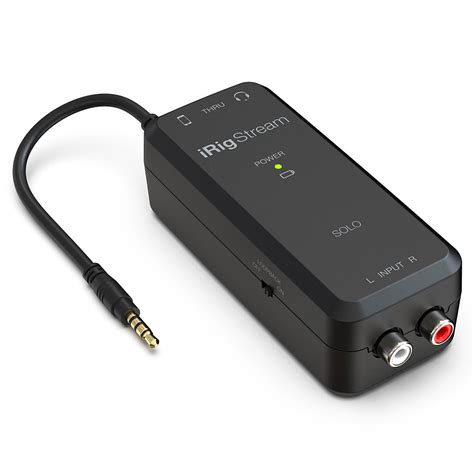 Ik Multimedia Irig Stream Solo Interfaz De Streaming Loopstore