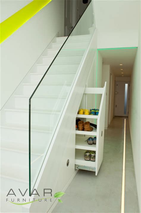 Best 5 Storage Under Stairs Modern Roderick Zanini