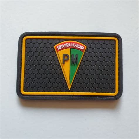 Patch RUBBER LOGO TNI AD TNI AL KOSTRAD KOPASSUS INFANTRI EKAPAKSI