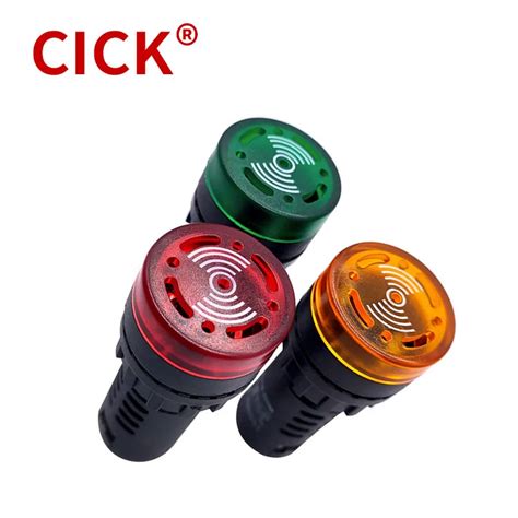 1pcs AD16 22SM Buzzer Intermittent Sound LED Light Flashing Indicator