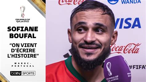 Maroc Portugal Sofiane Boufal On vit un rêve je ne veux pas me