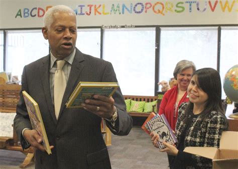 U.S. Rep. Johnson visits Flat Shoals Elementary | School ...