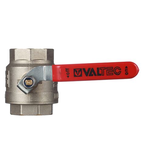 Кран шаровой латунный VALTEC Base (VT.214.N.09) 2 ВР(г) х 2 ВР(г) ручка ...