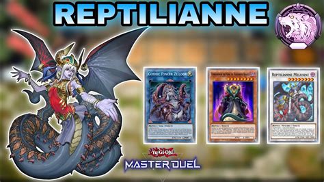 Reptile Deck Master Duel Reptilianne Support Deck Youtube