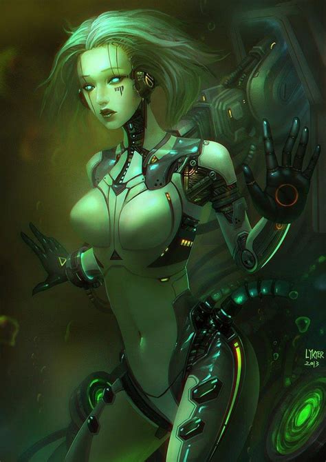 Cyberpunk Art Киберпанк Cyborg Girl Cyberpunk Art Cyborgs Art