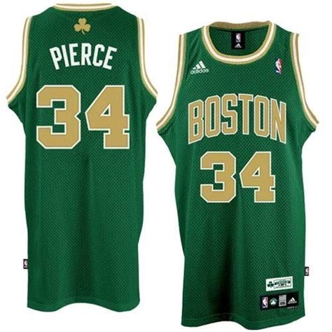 Adidas Boston Celtics 34 Paul Pierce Kelly Green St Patrick S Day