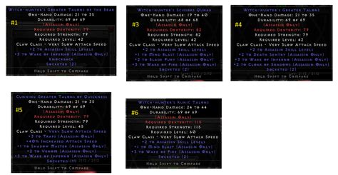 2 Sin 3 Wof Or Woi 2 Socket Magic Trap Claws Topic D2jsp