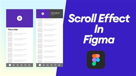 Scroll Effect In Figma Figma Prototype Youtube