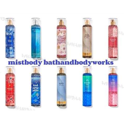 Bath And Body Works Mist Body Spray Bbw Bath Body Shopee