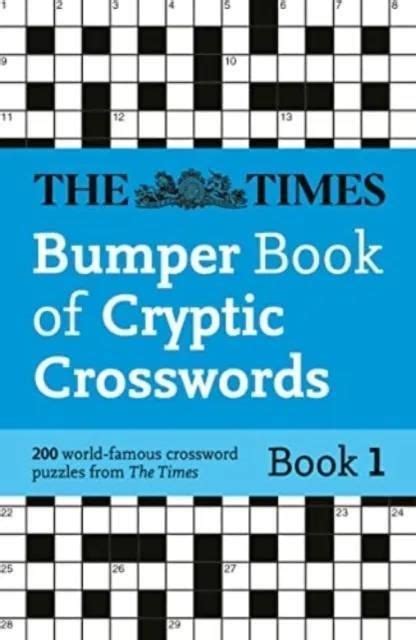 The Times Bumper Book Of Cryptic Crosswords Book The Times Mind Games