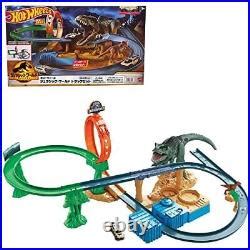 Car Track Set Hot Wheels Jurassic Worldruler Track Set With Mini Car