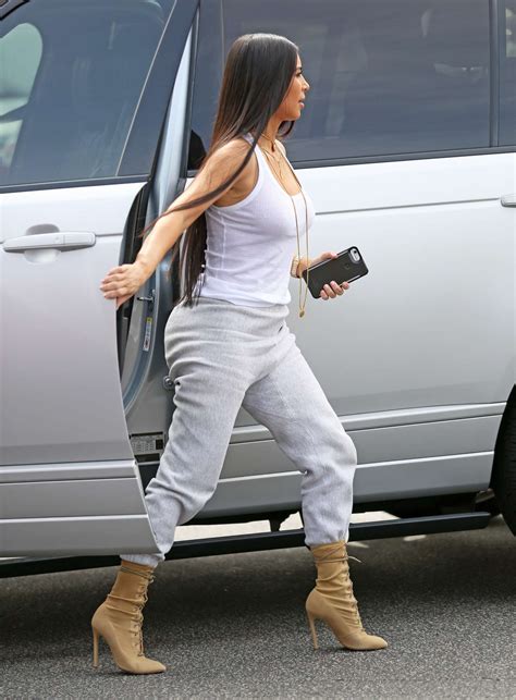 Kim Kardashian Out And About In Calabasas Gotceleb