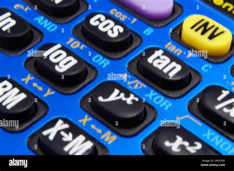 Scientific Calculator Log Hi Res Stock Photography And Images Alamy